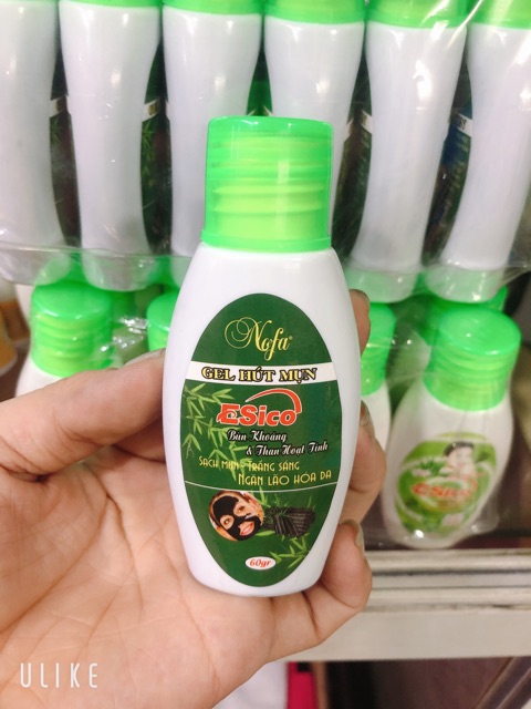 [HCM]Chai Gel lột Mụn Than Hoạt Tính ESICO 60g ( chai nắp xanh)