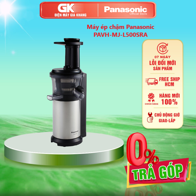 Máy ép chậm panasonic pavh-mj-l500sra - giao toàn quốc - freeship hcm