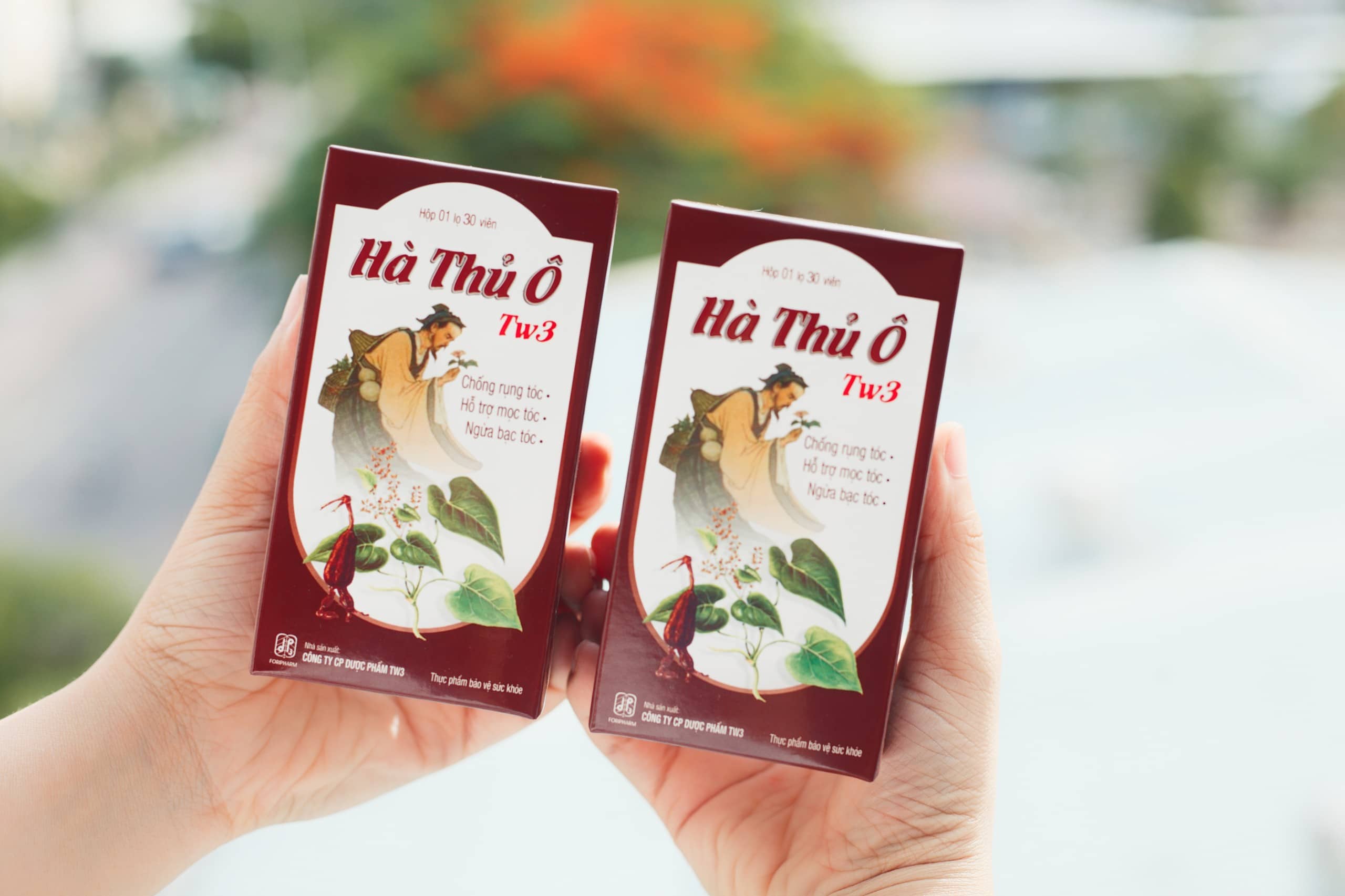 Combo 2 lọ hà thủ ô tw3 30v : chống rụng tóc - hỗ trợ mọc tóc - ngừa bạc tóc