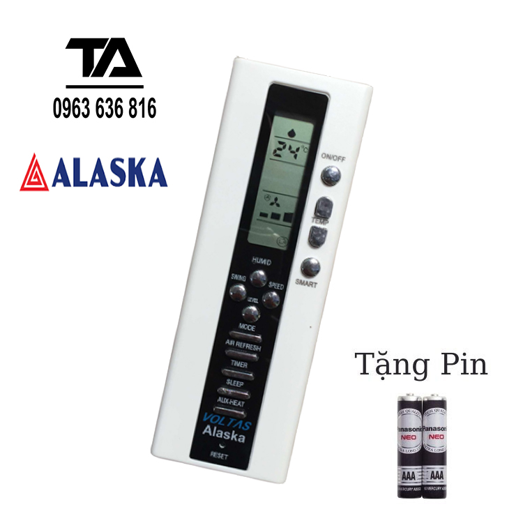 Remote máy lạnh alaska - điều khiển điều hòa alaska - hàng tốt