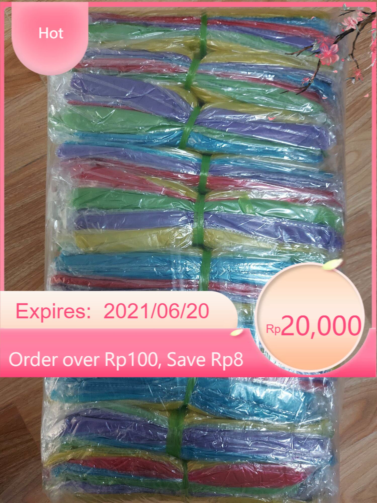 100 chiếc áo mưa giấy mặc 1 lần loại đẹp Ảnh thật 100%