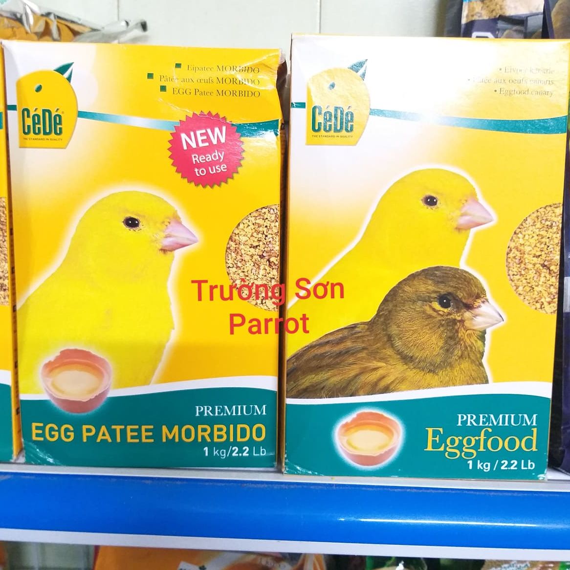 1 hộp cám trứng cede cho yến 1kg