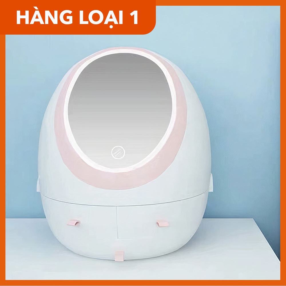 Hộp mỹ phẩm có gương và đèn led / hộp đựng đồ trang điểm / hộp đựng mỹ phẩm / hộp nhựa đựng đồ / khay đựng mỹ phẩm / thùng nhựa đựng đồ / hộp đựng đồ nghề / thùng đựng đồ nghề /hộp đựng đồ