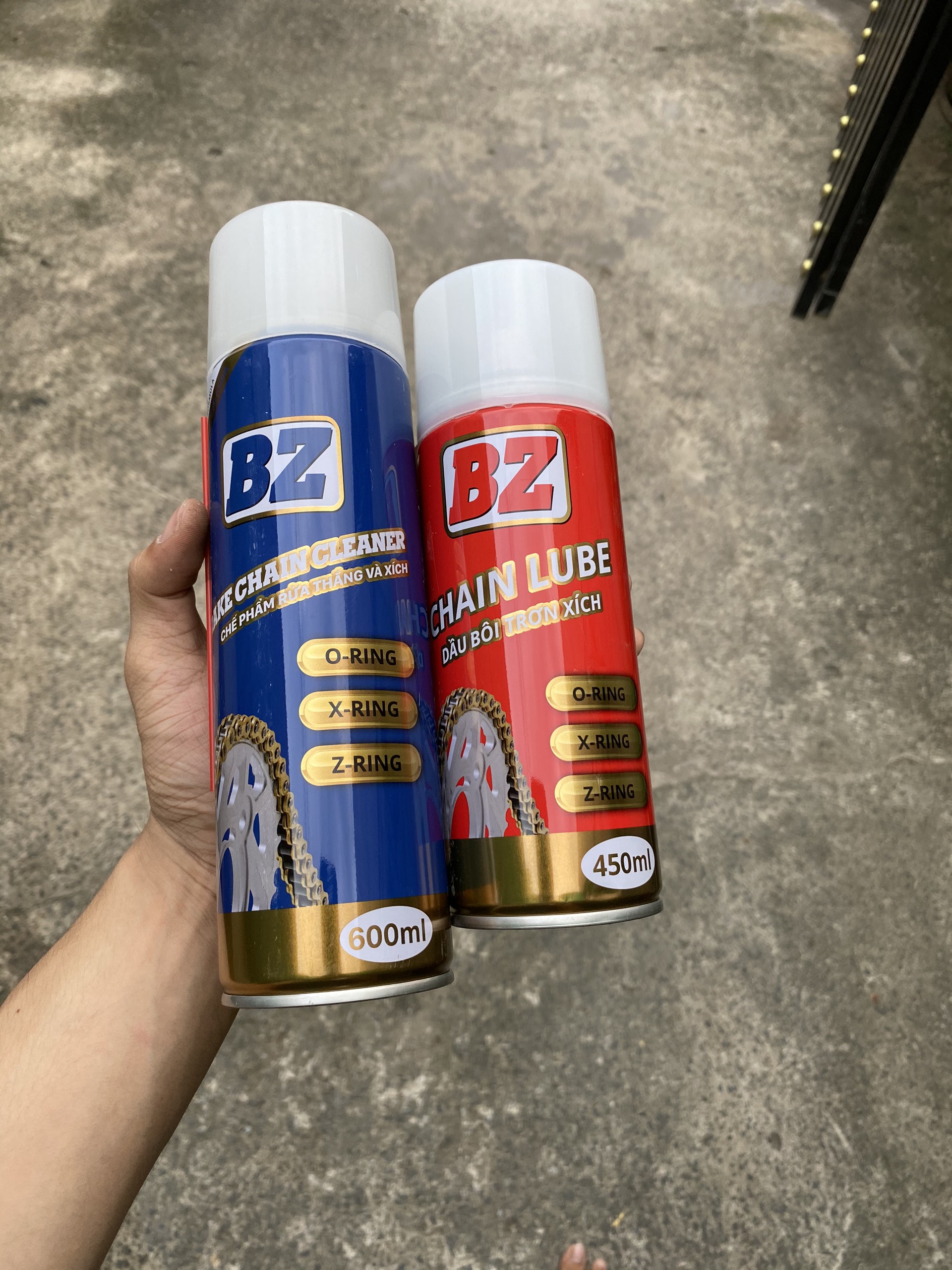 Combo Bz 2 chai Dưỡng Sên ,rửa sên