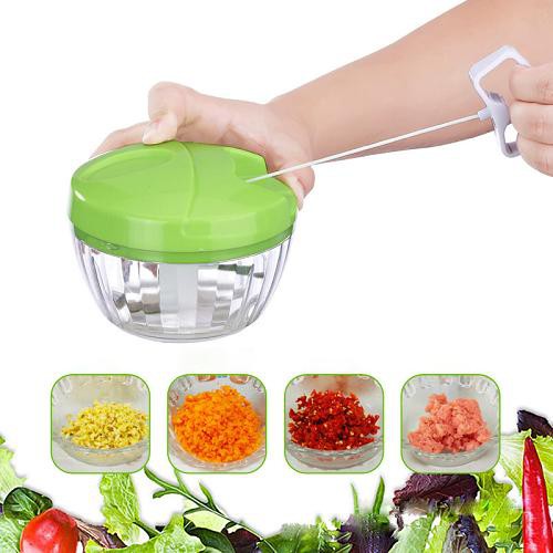 [HCM]DỤNG CỤ XAY TỎI ỚT KÉO TAY - MÁY NGHIỀN TỎI ỚT TIỆN LỢI - MÁY NGHIỀN RAU CỦ QUẢ ĐA NĂNG - MÁY XAY TỎI THỰC PHẨM CHOPPER MINI CẦM TAY ĐA NĂNG