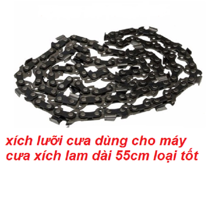 SÊN MÁY CƯA XÍCH CHẠY XĂNG - XÍCH MÁY CƯA XÍCH CHẠY XĂNG DÙNG CHO LAM 55CM