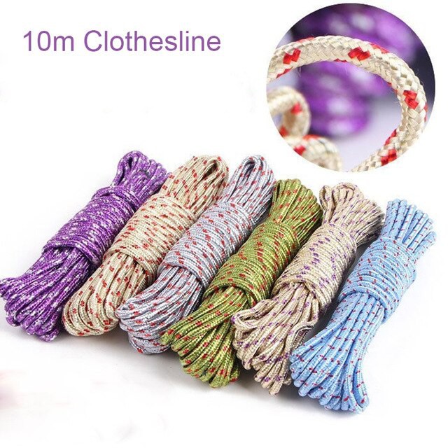 Dây dù siêu bền siêu chắc - Dây phơi treo quần áo- Dây dù tròn nhiều màu dài 10m dày 3mm - Siêu chắc siêu dai - đa năng tiện dụng giá rẻ