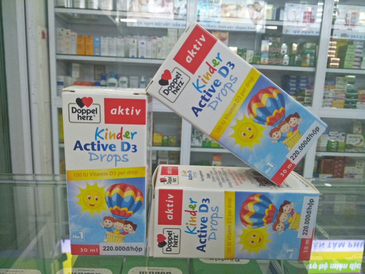 kinder Active D3 Drop nhập khẩu từ Đức