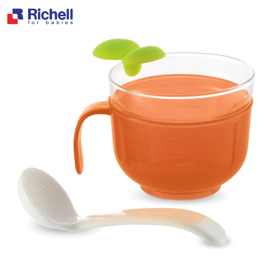 Cốc nấu cháo trong nồi cơm điện Richell