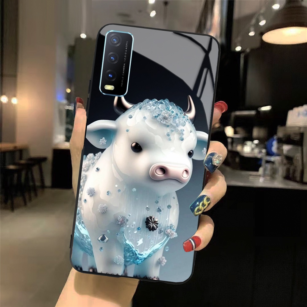 Ốp lưng Vivo Y20, Y20S, Y12S, V20SE Thiết kế bộ 12 con giáp siêu đẹp