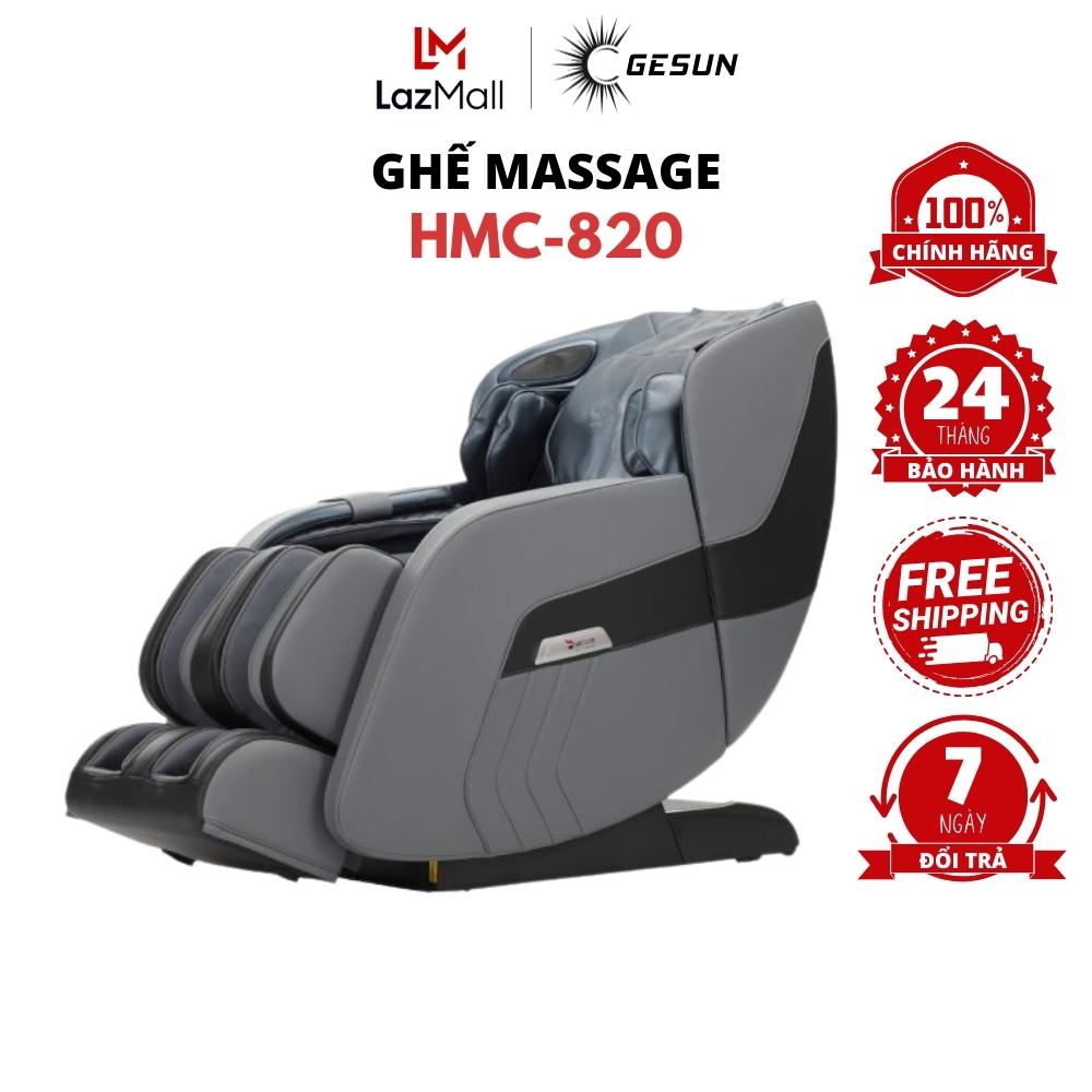 Ghế massage Hasuta HMC-820, massage 4D cao cấp, êm ái, hệ thống túi khí dày đặc, đa dạng chế độ massage