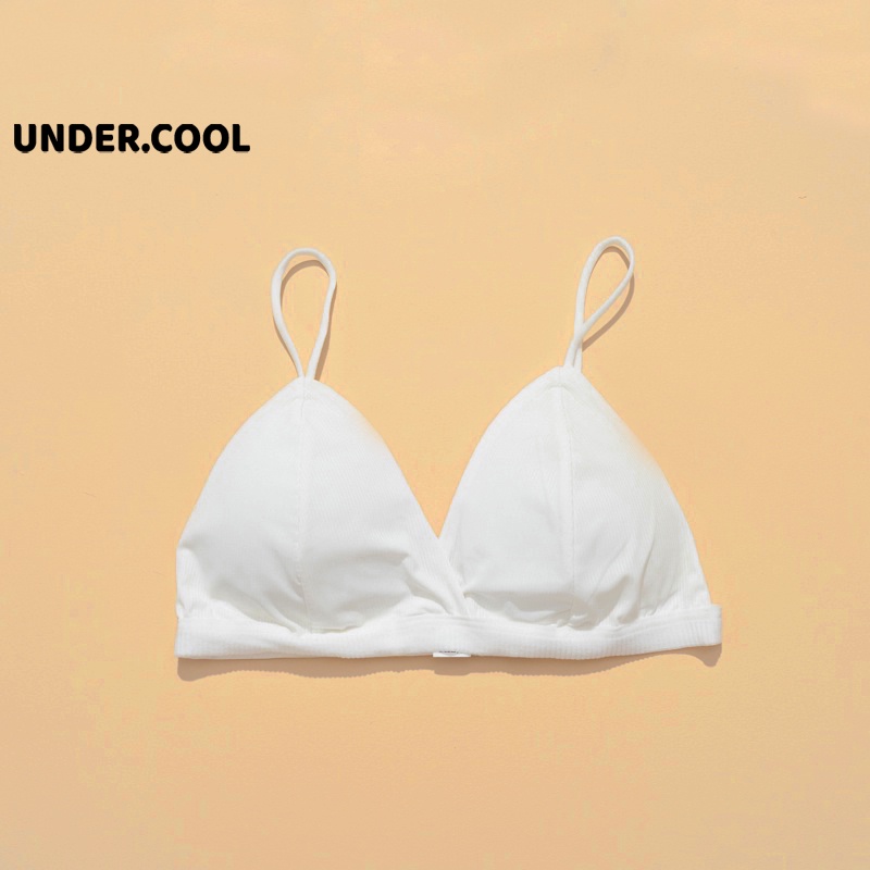 Áo bra undercool gân tăm dây mảnh khoét ngực sâu