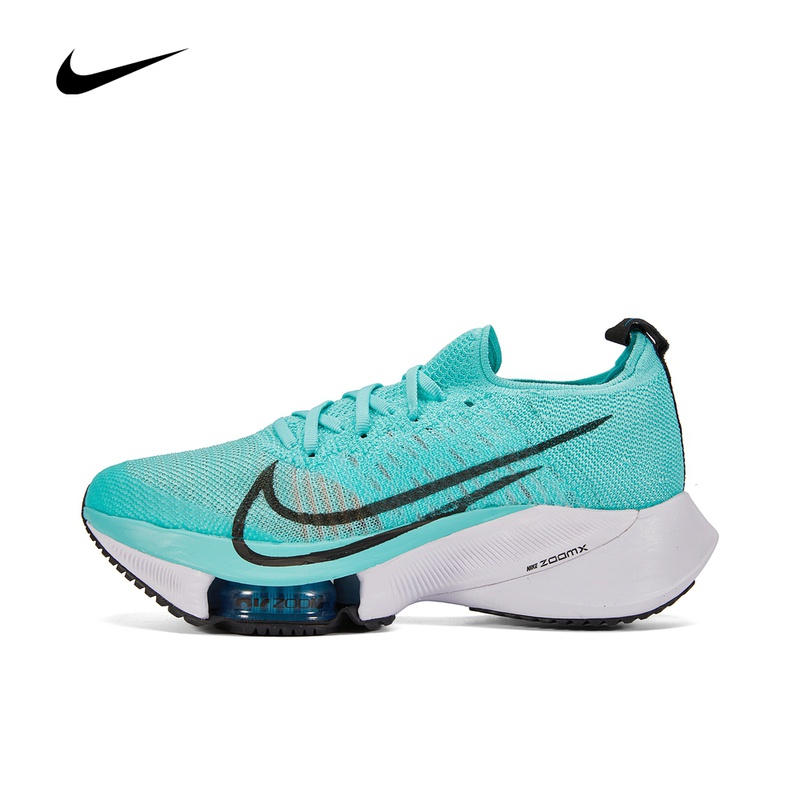 New ✅Original ΝΙΚΕ Ar* TEMP0- NEXT- F- K- Lightweight Breathable Comfortable Running Shoes Men and Women Sports Shoes Cyan blue