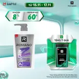 Tắm Gội 2 trong 1 Romano GEN Z FOREST CEDAR/SEA BREEZE 610G + Tặng 1 Romano 150g