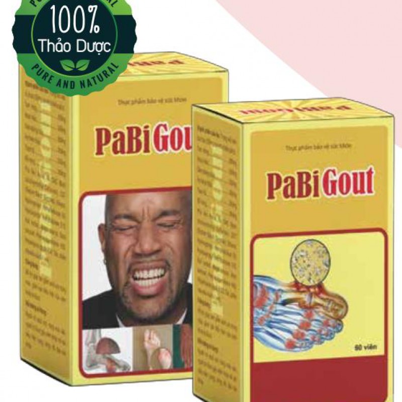 Viên Hỗ Trợ Giảm Acid Uric Hiệu Quả - PabiGout