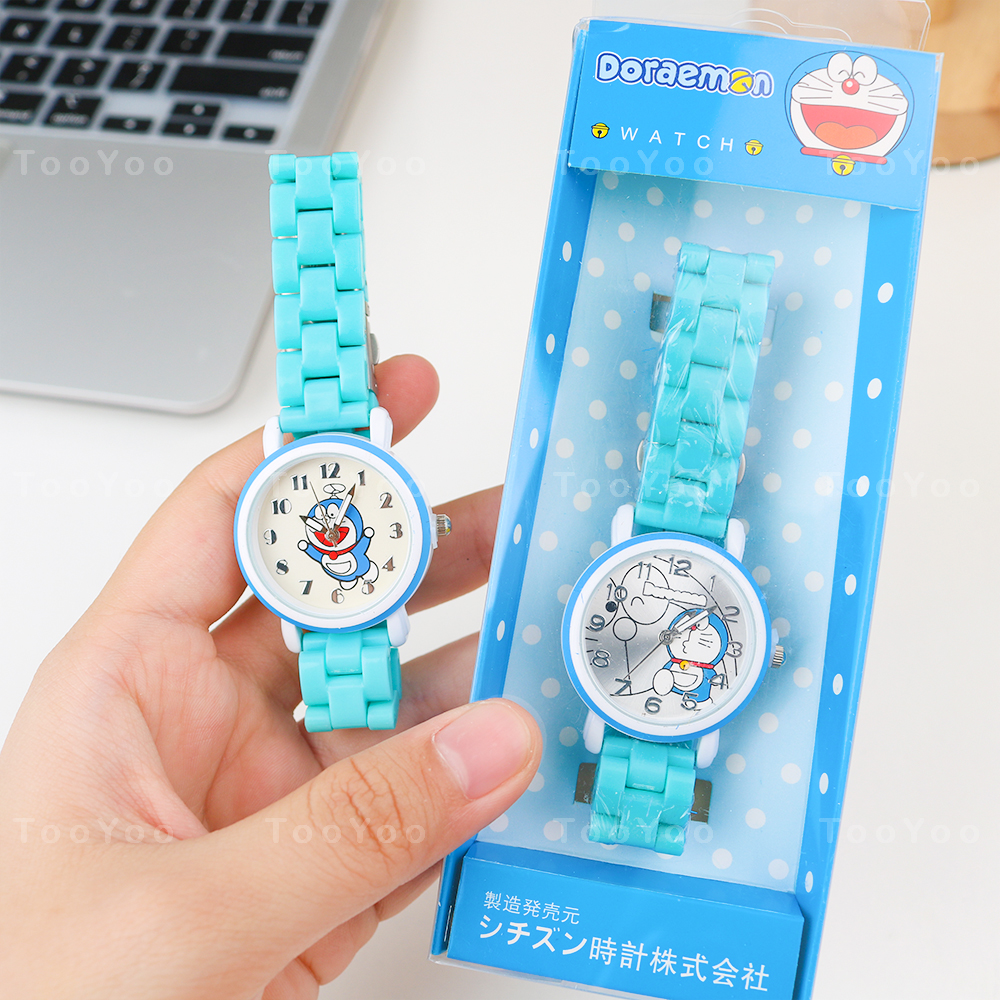 Đồng hồ đeo tay unisex hình doraemon doremon dễ thương cute mon0250