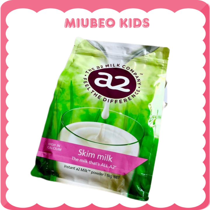 Sữa a2 úc sữa tươi dạng bột nguyên kem, tách kem 1kg