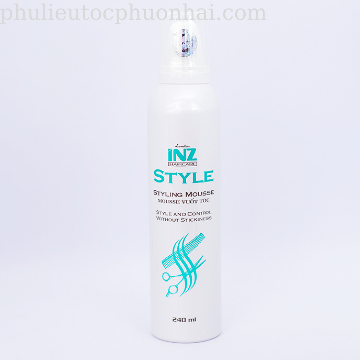 Mousse tạo kiểu tóc INZ Styles Hair Mousse