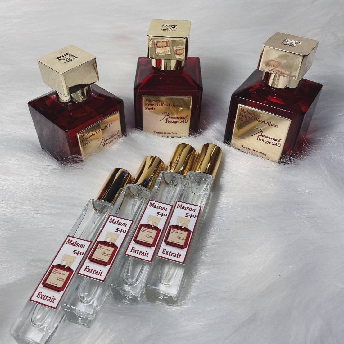 CHIẾT MẪU THỬ Nước hoa MFK Baccarat Rouge 540 Extrait De Parfum - Longfume Store Nước hoa Châu Âu chính hiệu giá tốt TPHCM