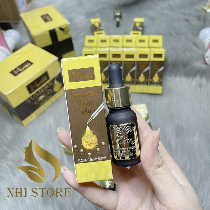 Serum tinh chất nghệ thảo mộc , nám , mờ thâm , sẹo , herbal thái lan 10ml
