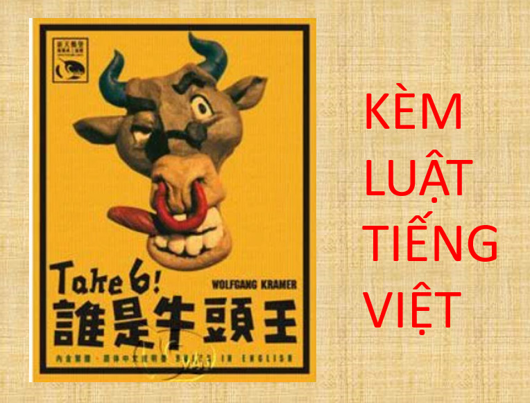 [HCM]TRÒ CHƠI BOARD GAME TAKE 6- ĐẦU BÒ - PHIÊN BẢN 2020