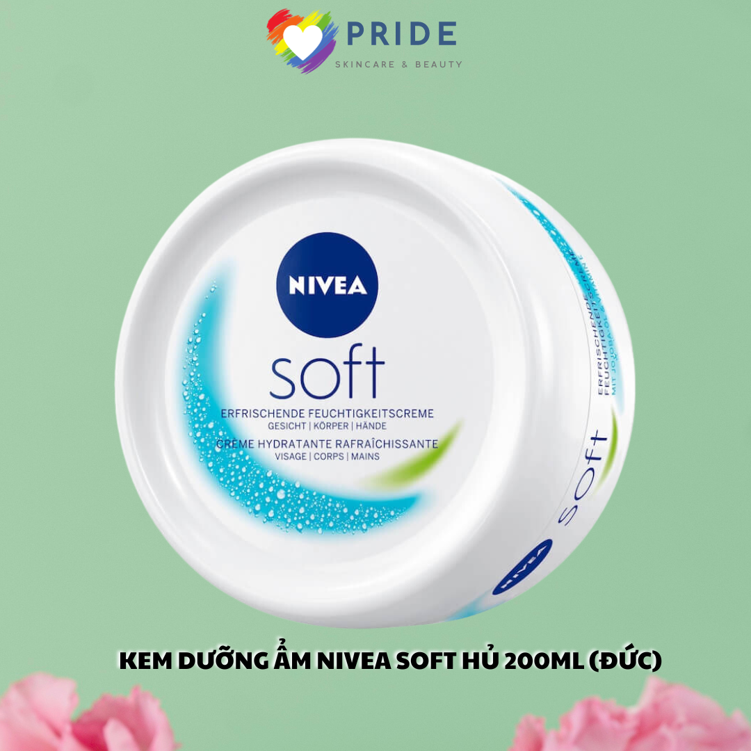 Kem dưỡng ẩm nivea soft hủ 200ml