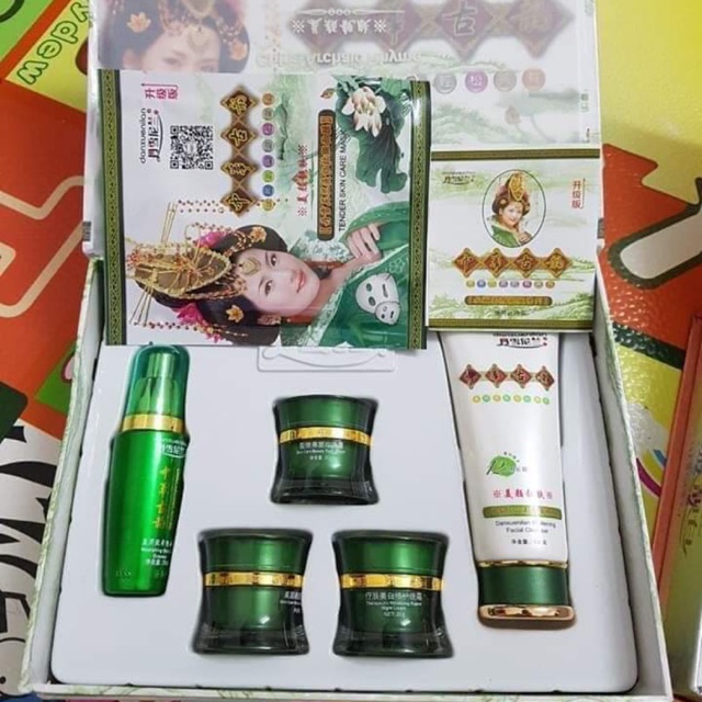Bộ hoàng cung xanh cao cấp