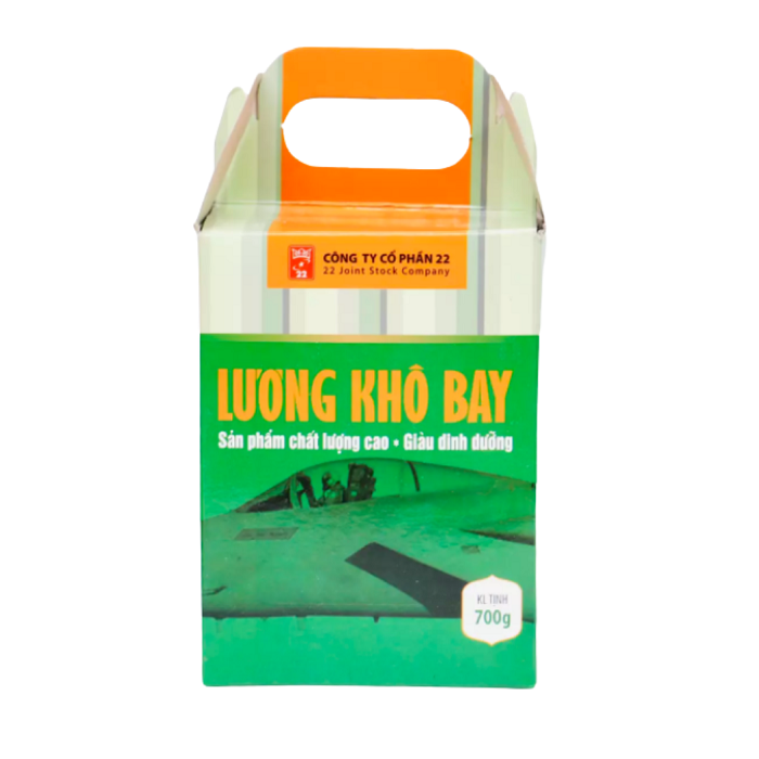 Miễn phí giao hàng- Lương khô bay- 700 gram/Hộp
