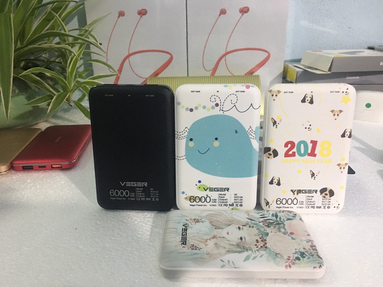 Sạc dự phòng veger 6000mah