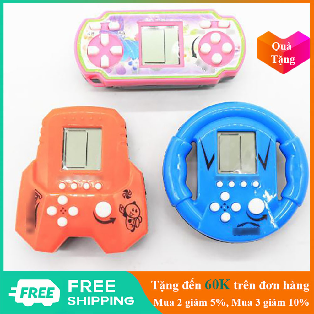 Máy chơi game xếp hình điện tử xếp hạc nhỏ gọn cho bé - EL0111