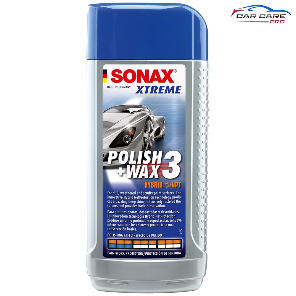 Dung dịch đánh bóng - xóa xước - bảo vệ sơn xe sonax xtreme polish wax 3 250ml