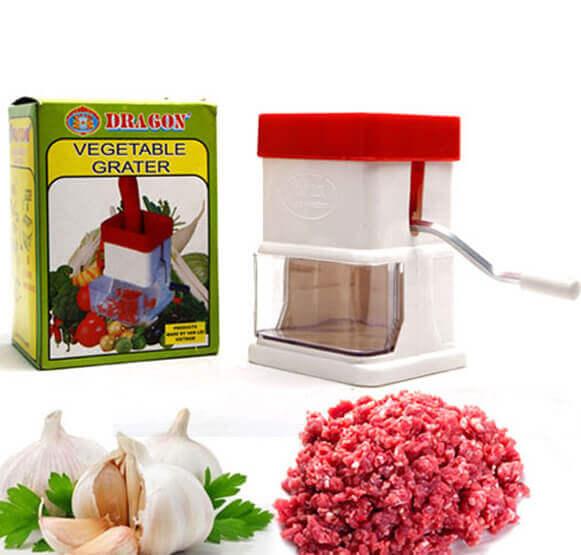 Dụng Cụ Xay Thịt Xay Hành Tỏi Ớt Bằng Thép T.H Dragon