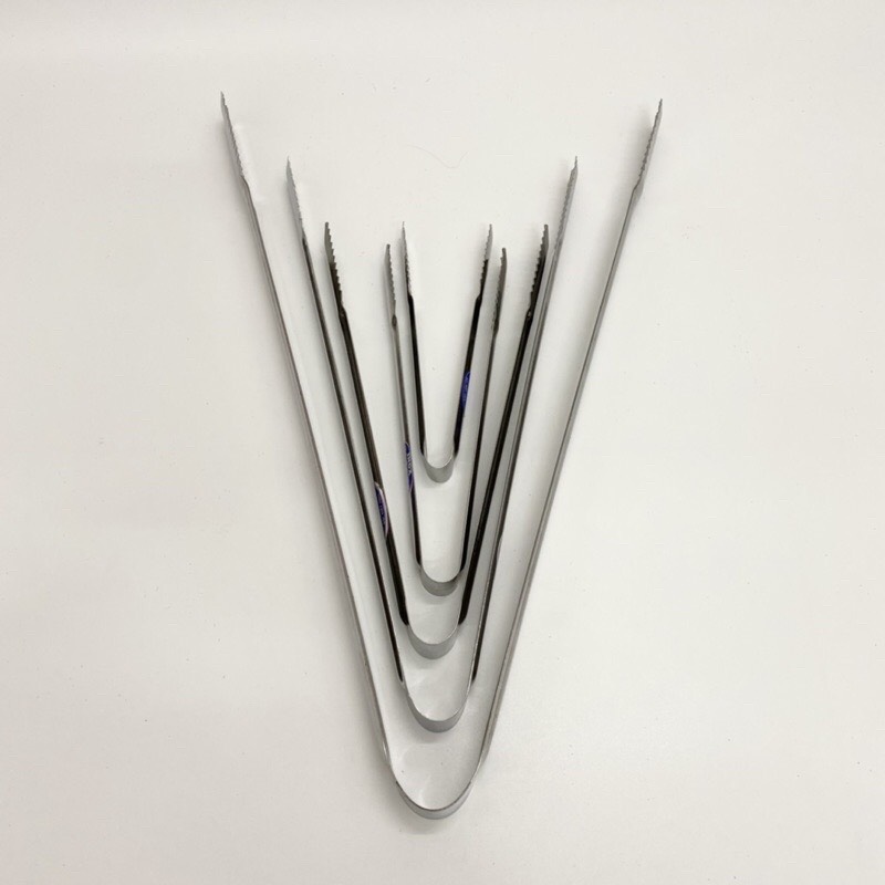 Kẹp đá, kẹp thức ăn, dụng cụ gắp đá gắp thức ăn bằng inox nhiều kích thước