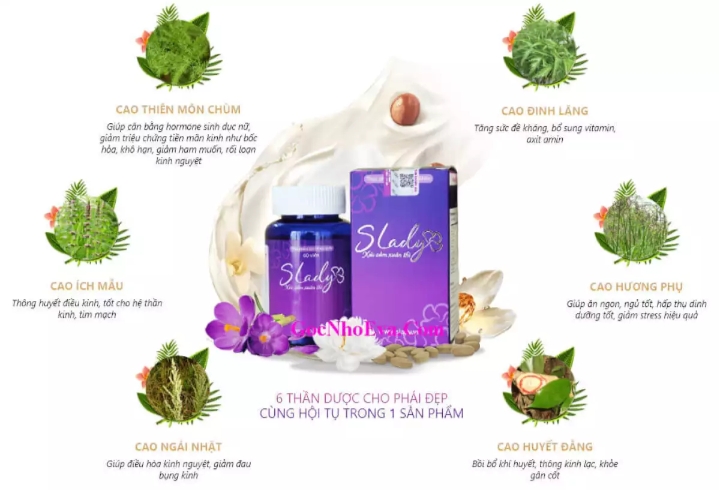 Slady chính hãng check mã vạch - Bí quyết hồi xuân của phụ nữ Việt