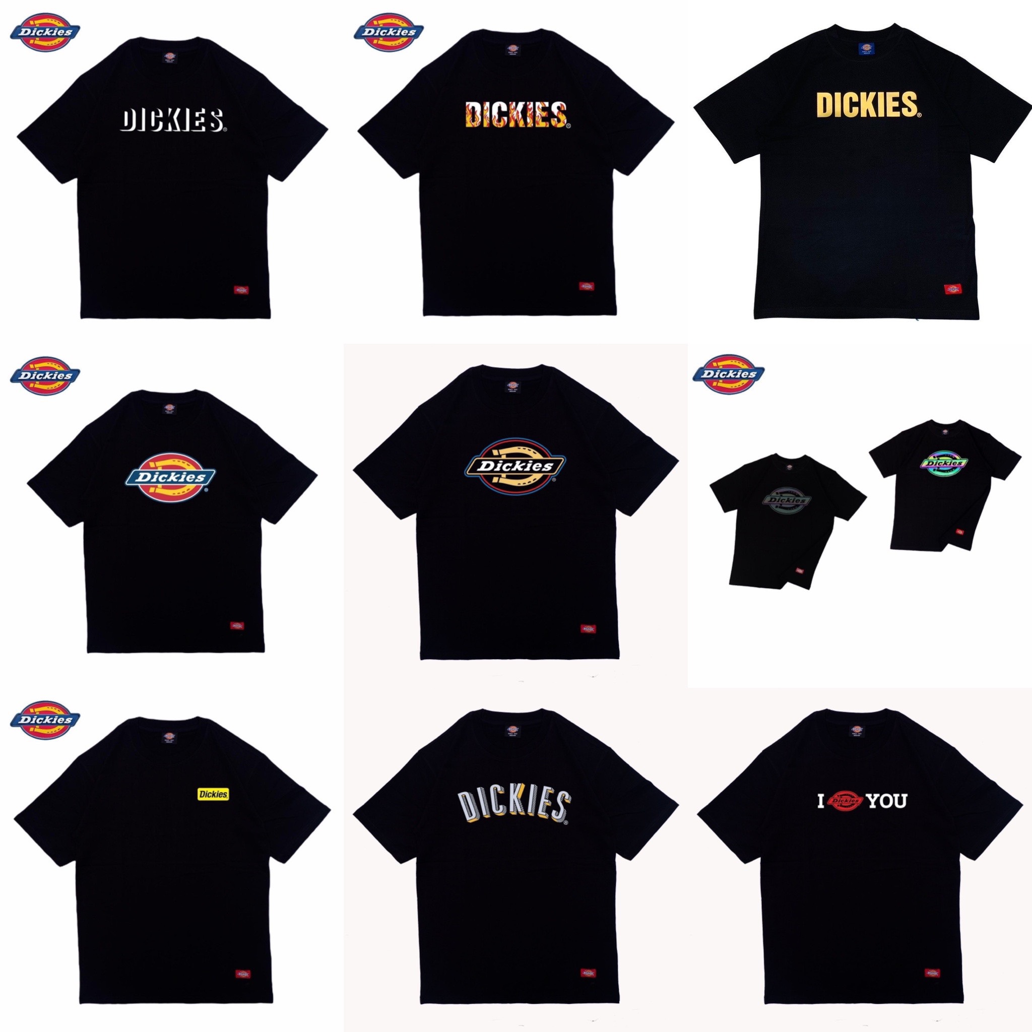 Tshirt Dickies - áo thun nam nữ màu đen