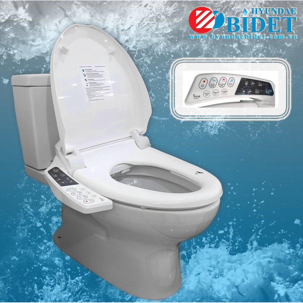 [HCM]Nắp bồn cầu điện tử Inus IHV-6515 (Korea/Freeship toàn quốc)