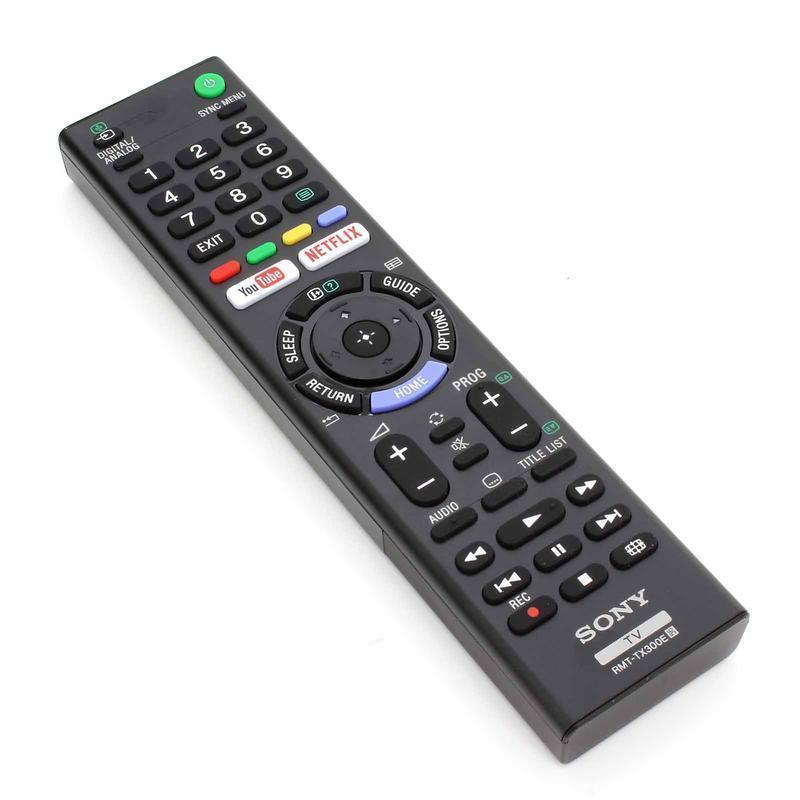 Điều khiển tv sony thông minh có nút youtube và netflix