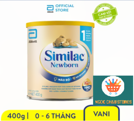 Sữa bột similac hmo 1 lon 400g - hsd luôn mới
