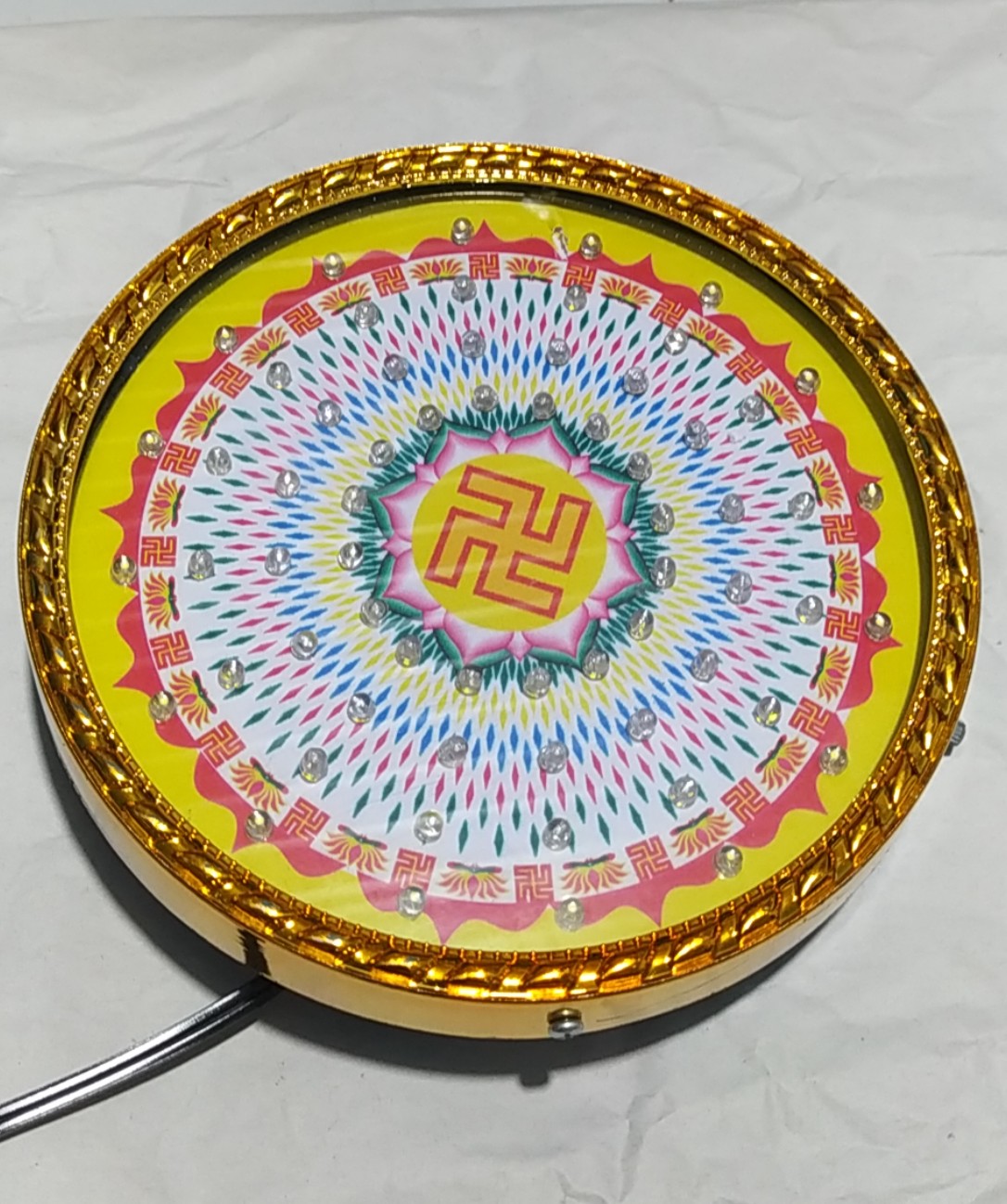 Đèn hào quang led 8 kiểu nháy 16- 22cm b