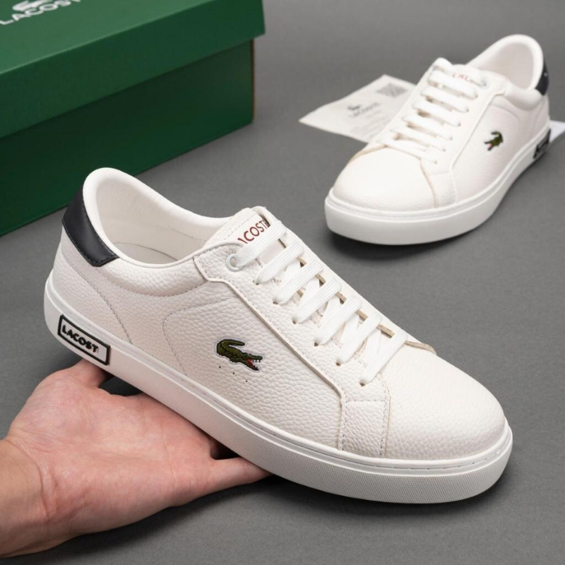 Giày thể thao nam, giày nam sneaker ( pull box)  trắng gót đen, thể thao đế cao su đúc êm chân đã khâu chỉ chắc chắn