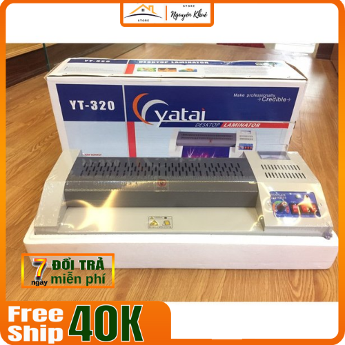 Máy ép plastic yt - 320 khổ a3, 4 rullo - máy ép ảnh