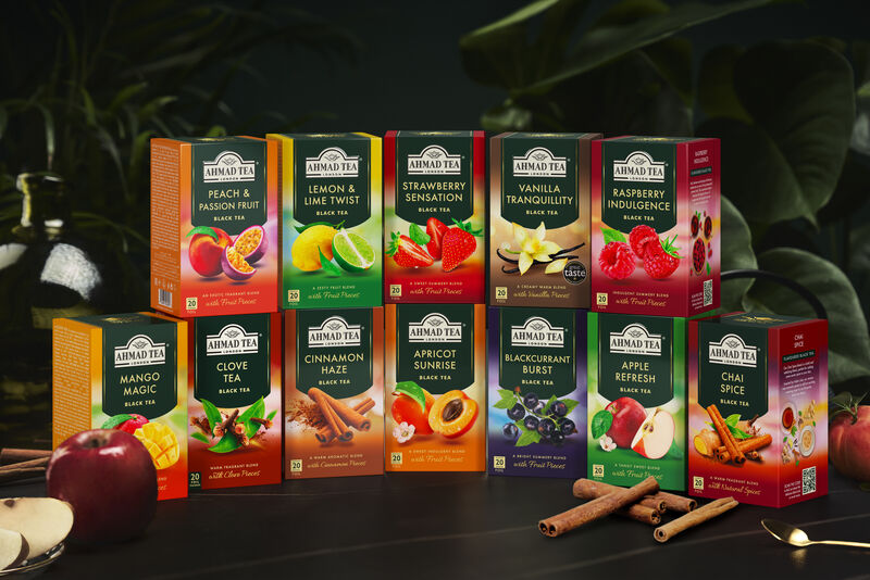 TRÀ AHMAD ANH QUỐC - TRÀ HOA QUẢ ĐỦ VỊ (40G) - MÓN QUÀ CỦA CUỘC SỐNG