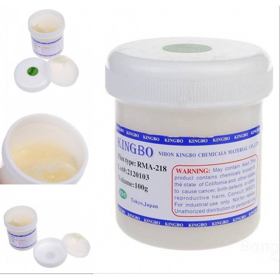 Mỡ hàn Kingbo nhựa thông Japan 100g
