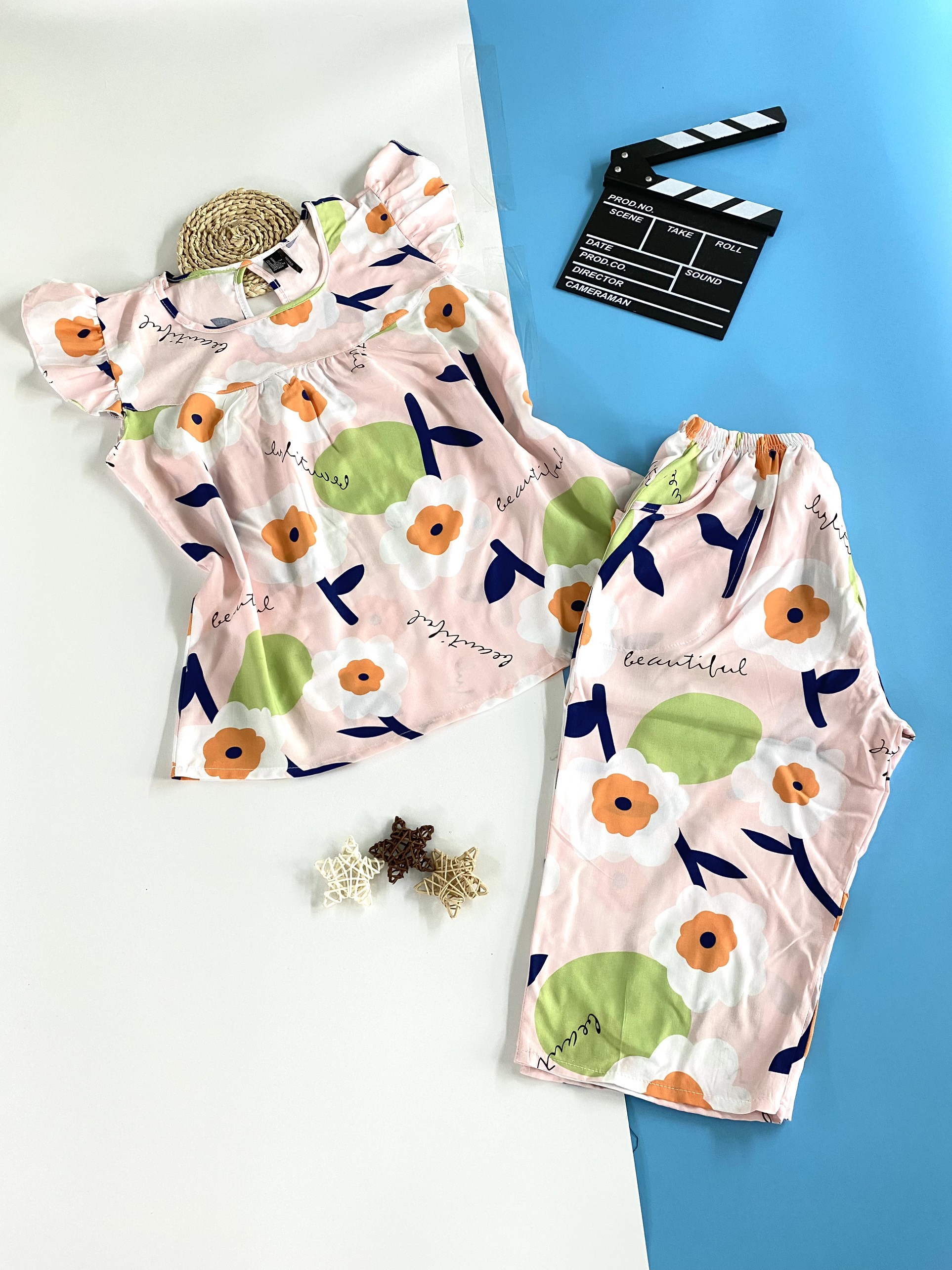 Đồ bộ tole,lanh cánh tiên,quần lửng,SIZE ,11 màu lựa chọn.,đồ bộ nữ,