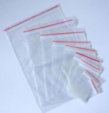 100gam túi zip viền đỏ đủ size