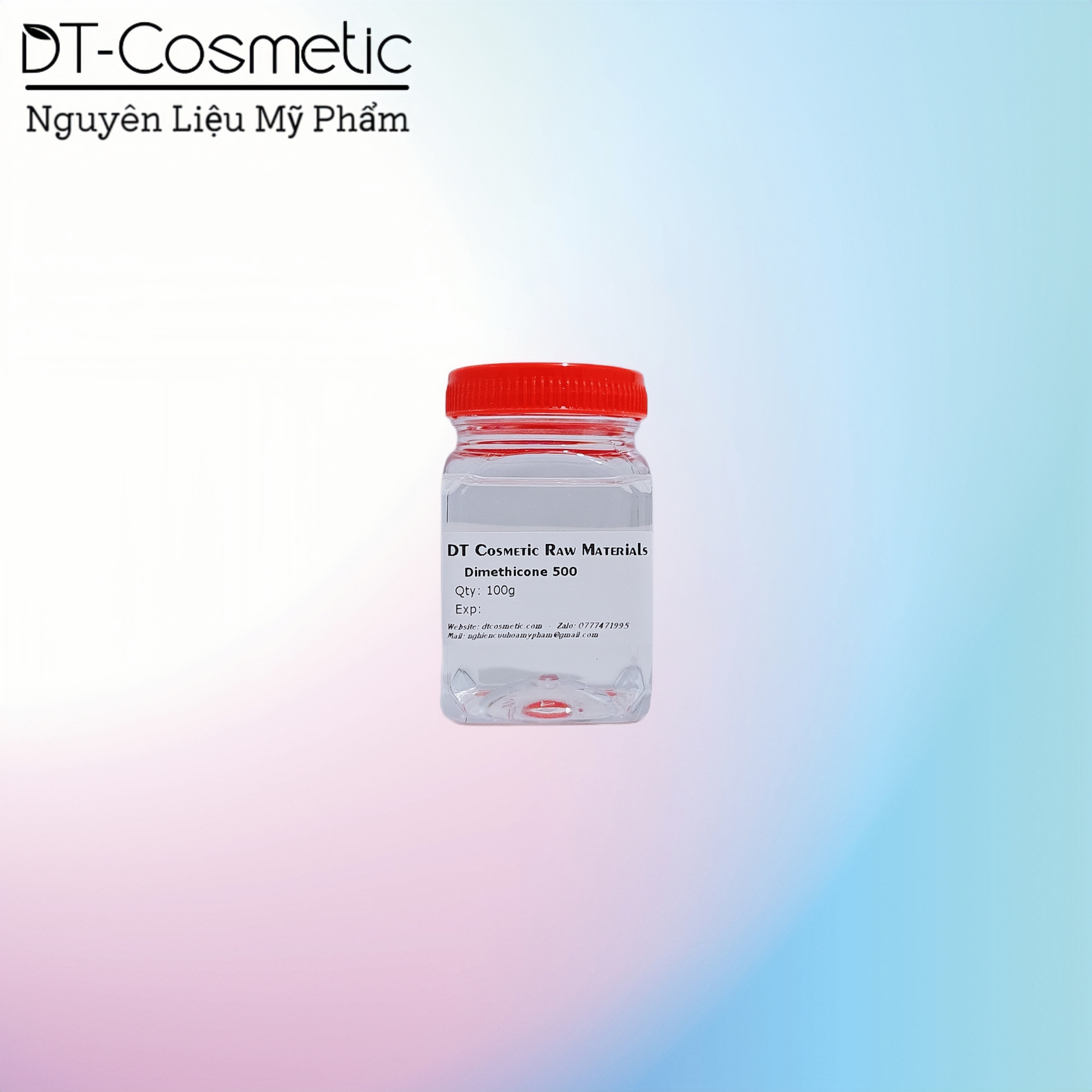 100g/1kg dimethicone 500 - chất tạo mượt cho dầu xả, ủ tóc - nguyên liệu mỹ phẩm