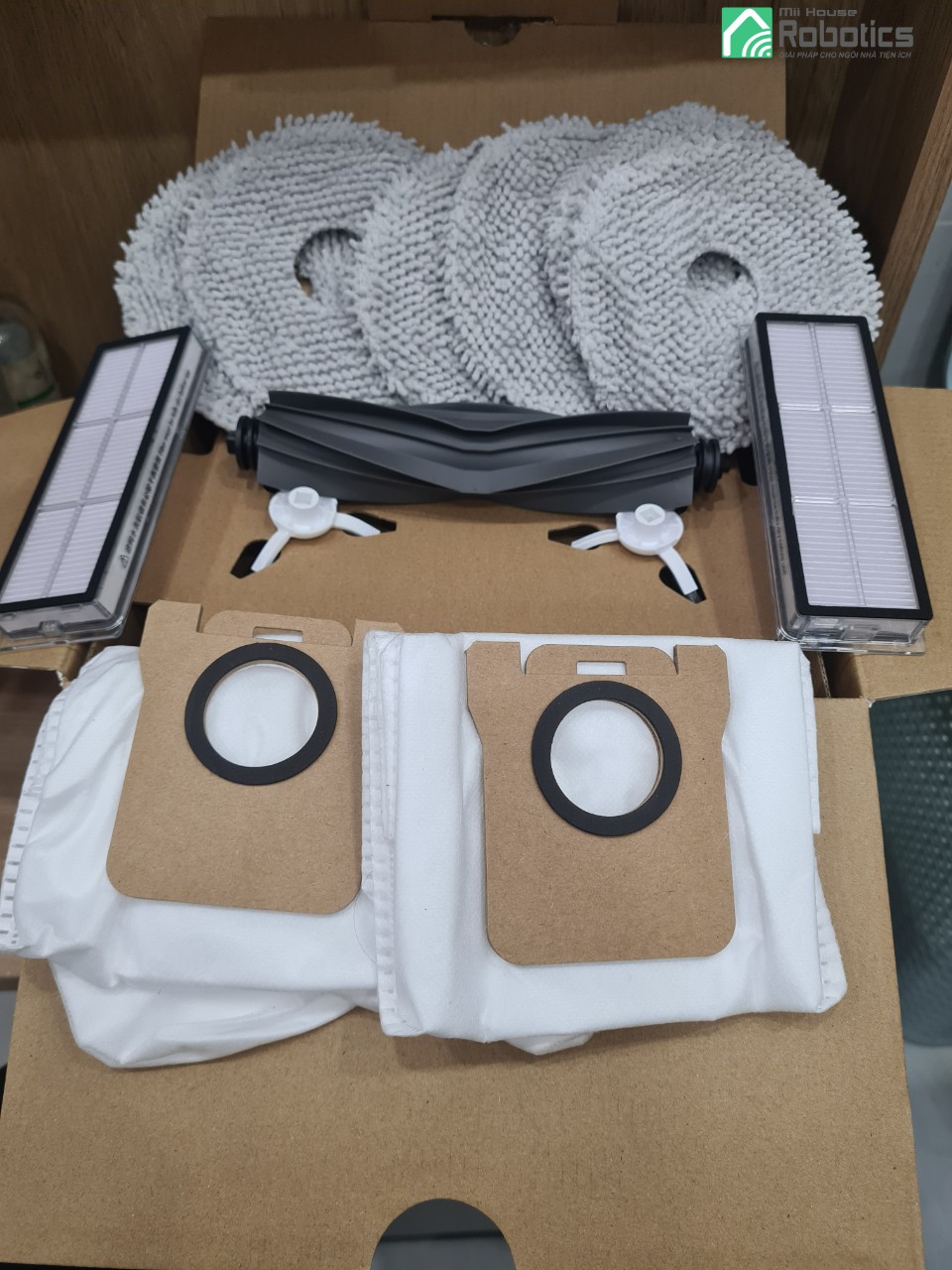 💞Phụ kiện Dreame L10 L10s Ultra / Dreame L10 Prime / Dreame S10 S10 Pro / Dreame W10s pro / Xiaomi Vacuum X20 / X10 - Phụ kiện thay thế - Khăn , lọc hepa , chổi , túi rác , nước lau sàn