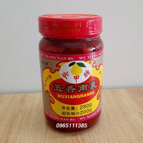 Chao đỏ 280g - đậu phụ nhự lên men