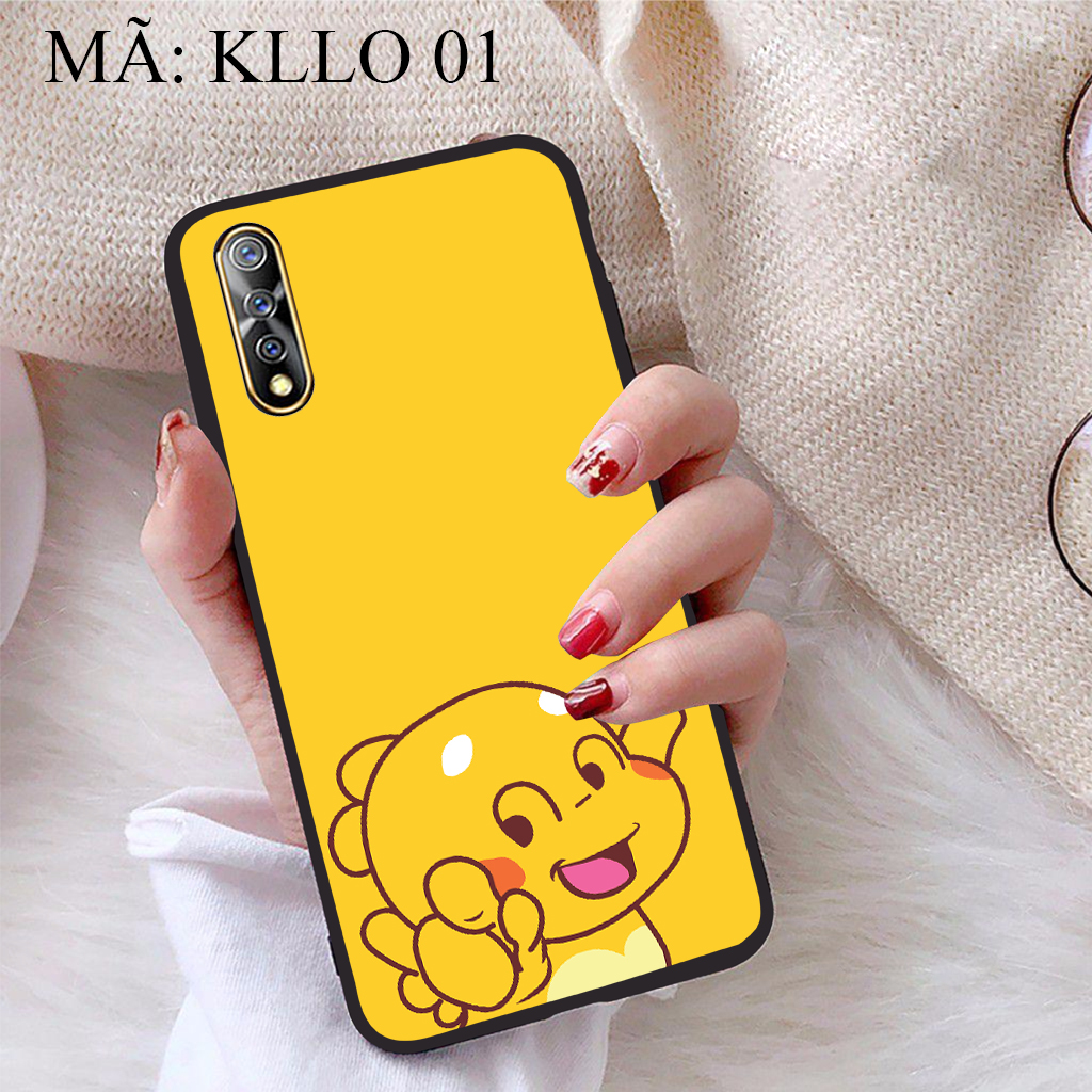 Ốp lưng iCase dành cho  Vivo S1 viền dẻo TPU BST Khủng Long Lai Ong