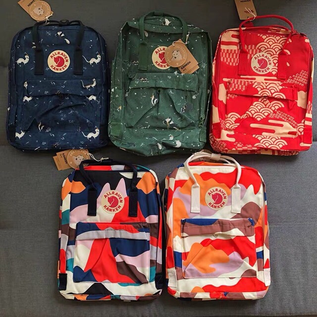 Balo thời trang fjallra.ven kan.ken art 2019